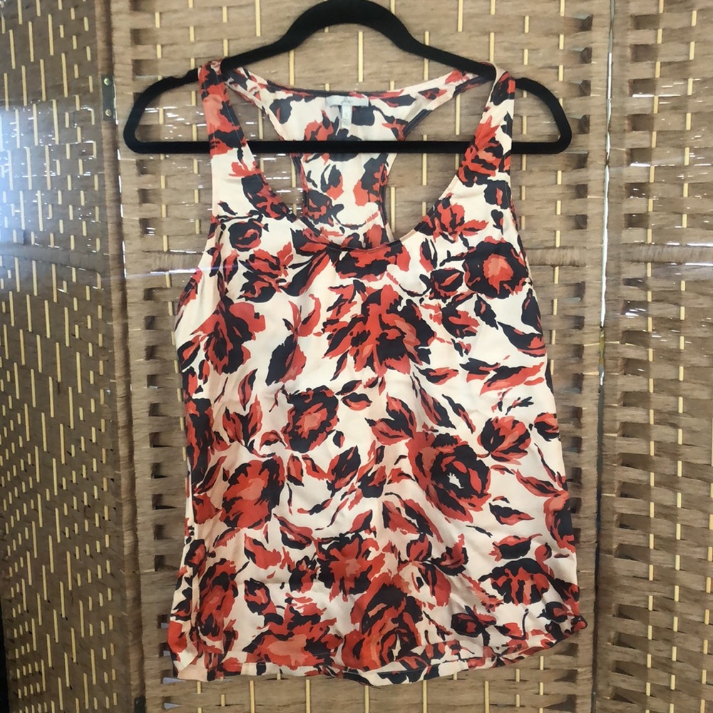 Floral Joie Tank Top Super Flattering S